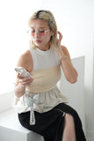 【再入荷！】ドッキングバルーンビスチェトップス　IVORY
