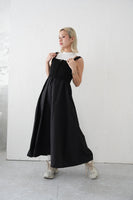 【再入荷！】ZIPビスチェキャミ　BLACK