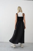 【再入荷！】ZIPビスチェキャミ　BLACK