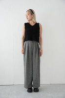 【再入荷！】チョウチョヤーンKNIT ビスチェ　BLACK