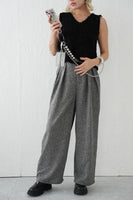 【再入荷！】チョウチョヤーンKNIT ビスチェ　BLACK