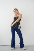 【再入荷】ドッキングバルーンビスチェトップス　charcoal