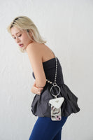 【再入荷】ドッキングバルーンビスチェトップス　charcoal