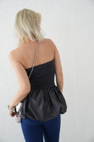 【再入荷】ドッキングバルーンビスチェトップス　charcoal