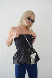 【再入荷】ドッキングバルーンビスチェトップス　charcoal