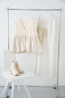 バルーンビスチェTOPS 　IVORY