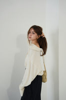 ビックカフスオーバーシャツ　IVORY