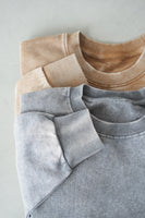 オーバースウェットプルオーバー　GRAY