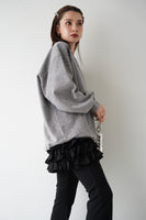 オーバースウェットプルオーバー　GRAY