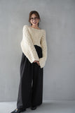スラブニットトップス IVORY