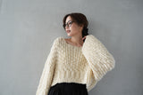 スラブニットトップス IVORY