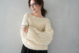 スラブニットトップス IVORY