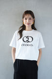 ODORATA ロゴTシャツ　WHITE