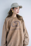 ODORATA スウェットプルオーバー　MOCA