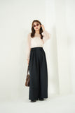 シアーブラウス×シャギービスチェセット　BEIGE