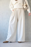 ピンタックワイドパンツ　IVORY
