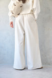 ピンタックワイドパンツ　IVORY