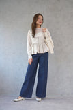 【大人気！再入荷！】タフタバルーンビスチェ　ECRU