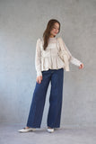 【大人気！再入荷！】タフタバルーンビスチェ　ECRU