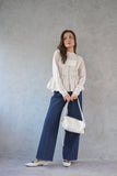 【大人気！再入荷！】タフタバルーンビスチェ　ECRU