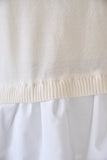 ドッキングバルーン半袖トップス　IVORY