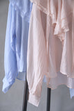 ラッセルカラーセミシアーブラウス　PINK