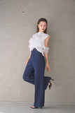 3wayフリルノースリトップス　OFF WHITE