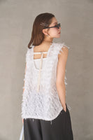 ノースリフェザートップス OFF WHITE – ODORATA official