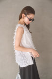ノースリフェザートップス　OFF WHITE