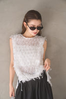 ノースリフェザートップス OFF WHITE – ODORATA official