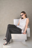 ノースリフェザートップス　OFF WHITE
