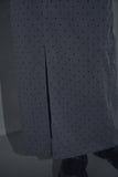 ドットTRツイルストレートスカート　GRAY