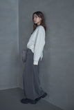 ドットTRツイルストレートスカート　GRAY