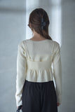 フリルビスチェSETトップス　IVORY