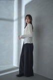 シアーベロアカシュクールトップス　IVORY