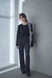 フリルビスチェSETトップス　BLACK