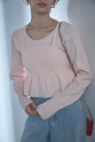 フリルビスチェSETトップス　PINK