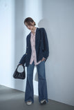 ツイルテーラードジャケット　NAVY