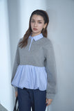 ポンチバルーンポロトップス　GRAY