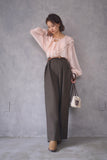 ラッセルカラーセミシアーブラウス　PINK