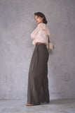 ラッセルカラーセミシアーブラウス　PINK