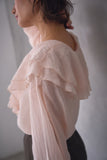 ラッセルカラーセミシアーブラウス　PINK