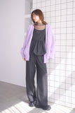 フェザーカーディガン　PURPLE