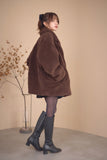 テディボアミドルコート　BROWN