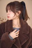 テディボアミドルコート　BROWN
