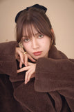 テディボアミドルコート　BROWN