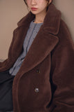 テディボアミドルコート　BROWN