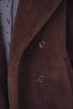 テディボアミドルコート　BROWN