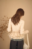 2wayフリルニットトップス　IVORY