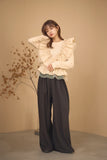 2wayフリルニットトップス　IVORY